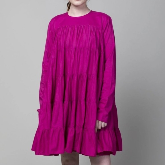 Merlette Solomon tiered shift dress‎ XS - Picture 1 of 10
